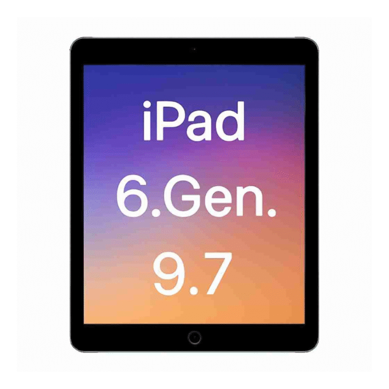 IPAD 6th Gen. 9.7” (Model A1893)